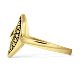 Sun Face Ring