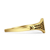 Oval Signet Ring