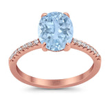 Art Deco Oval Natural Stone Wedding Ring
