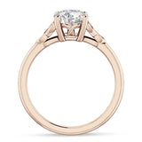 IGI Certified Round 2 Carat Lab Grown Diamond Trinity Ring