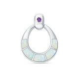 Round Dangle Pendant 