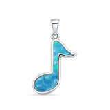 Music Note Pendant