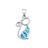 Cat Pendant Necklace
