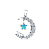  Moon & Stars Pendant 