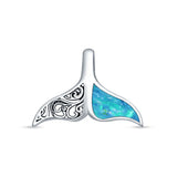  Whale Tail Pendant 