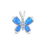 Butterfly Pendant Necklace