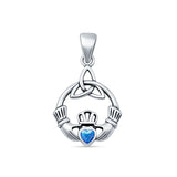 Claddagh Trinity Pendant Necklace