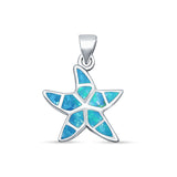  Starfish Pendant Necklace