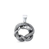  Snake Pendant Necklace