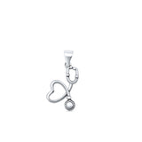  Stethoscope Pendant Necklace