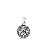  Masonic Freemason Pendant Necklace