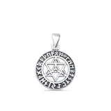  Star of David Runes Pendant Necklace