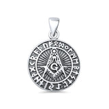  Masonic Pendant Necklace