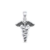  Caduceus Pendant Necklace