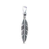  Feather Pendant Necklace