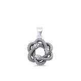  Twisted Snakes Pendant Necklace