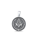 Masonic Freemason Pendant Necklace