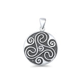 Triskele Pendant Necklace