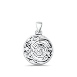  Moon, Sun & Ohm Pendant Necklace
