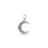 Celtic Moon Trinity Pendant