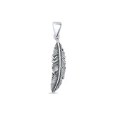  Feather Charm Pendant Necklace