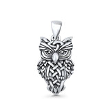 Owl Charm Pendant Necklace