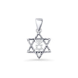 Star Of David Pendant Necklace