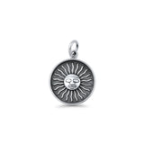Sun Face Pendant Necklace