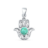  Hand Of Hamsa Pendant 