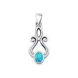  Filigree Pendant 