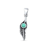  Feather Pendant 