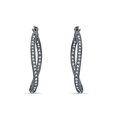 Curved Earrings 