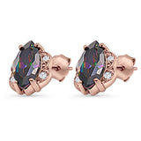Marquise Stud Earrings