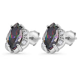 Marquise Stud Earrings