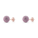 Full Ball Stud Earring