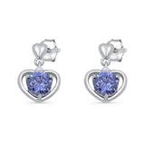 Heart Stud Earrings