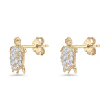 Turtle Stud Earring