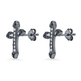 Cross Stud Earrings