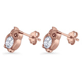 Owl Stud Earrings