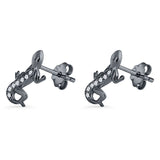 Lizard Stud Earrings