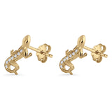 Lizard Stud Earrings