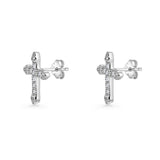 Cross Stud Earrings