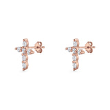 Cross Stud Earring