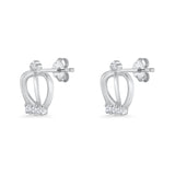 Crown Stud Earrings