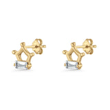Crown Stud Earrings