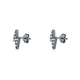 Thunderbolt Stud Earrings