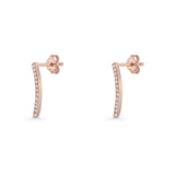 Bar Stud Earrings