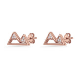 Mountain Stud Earrings