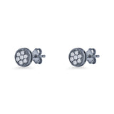 Round Stud Earring