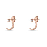 Moon Stud Earrings
